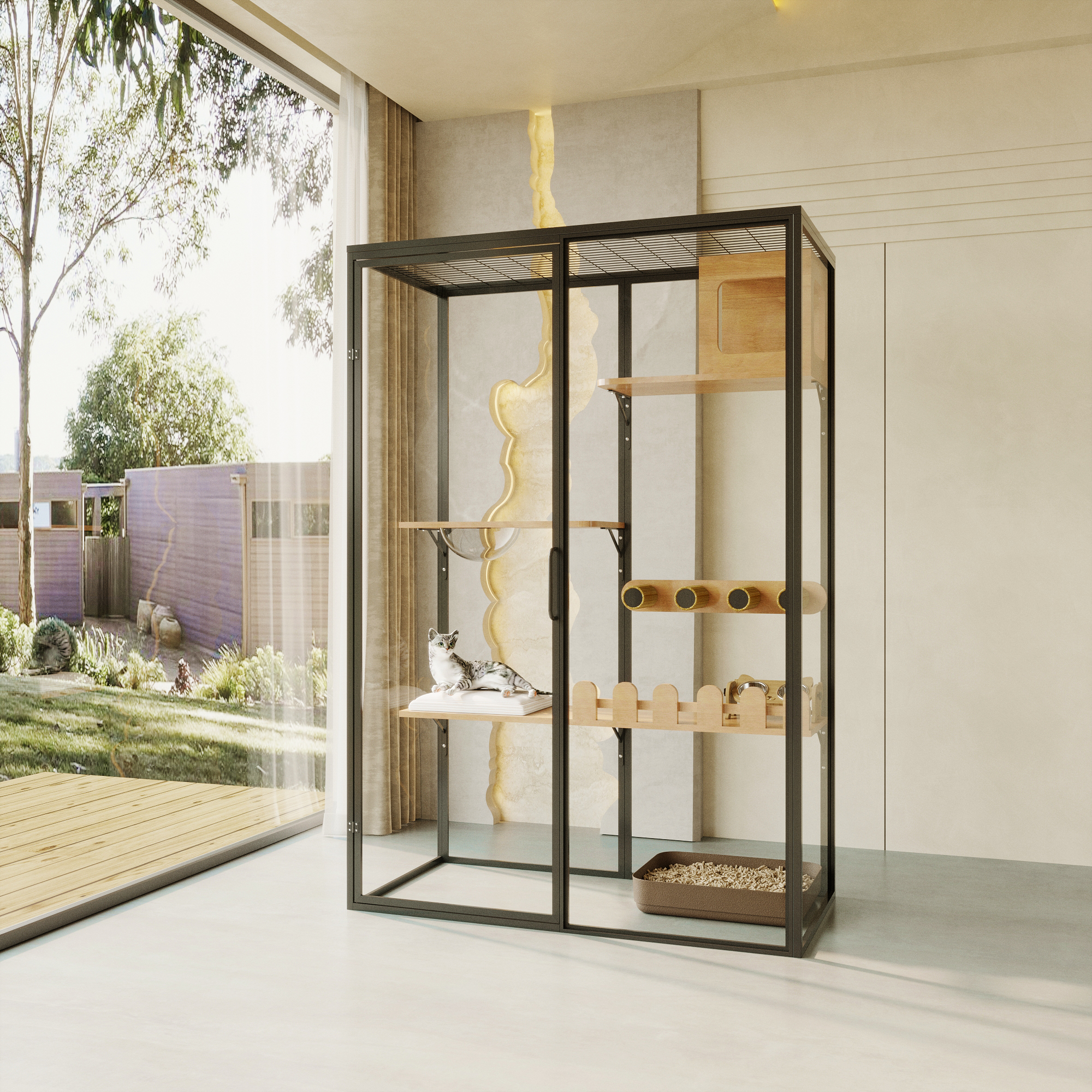 Cat House Sustainable Cat Vill – обзор и цена Sustainable Living House