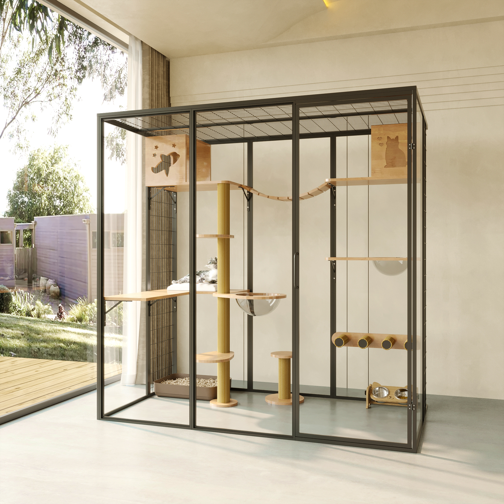 Cat House Sustainable Cat Vill – обзор и цена Sustainable Living House