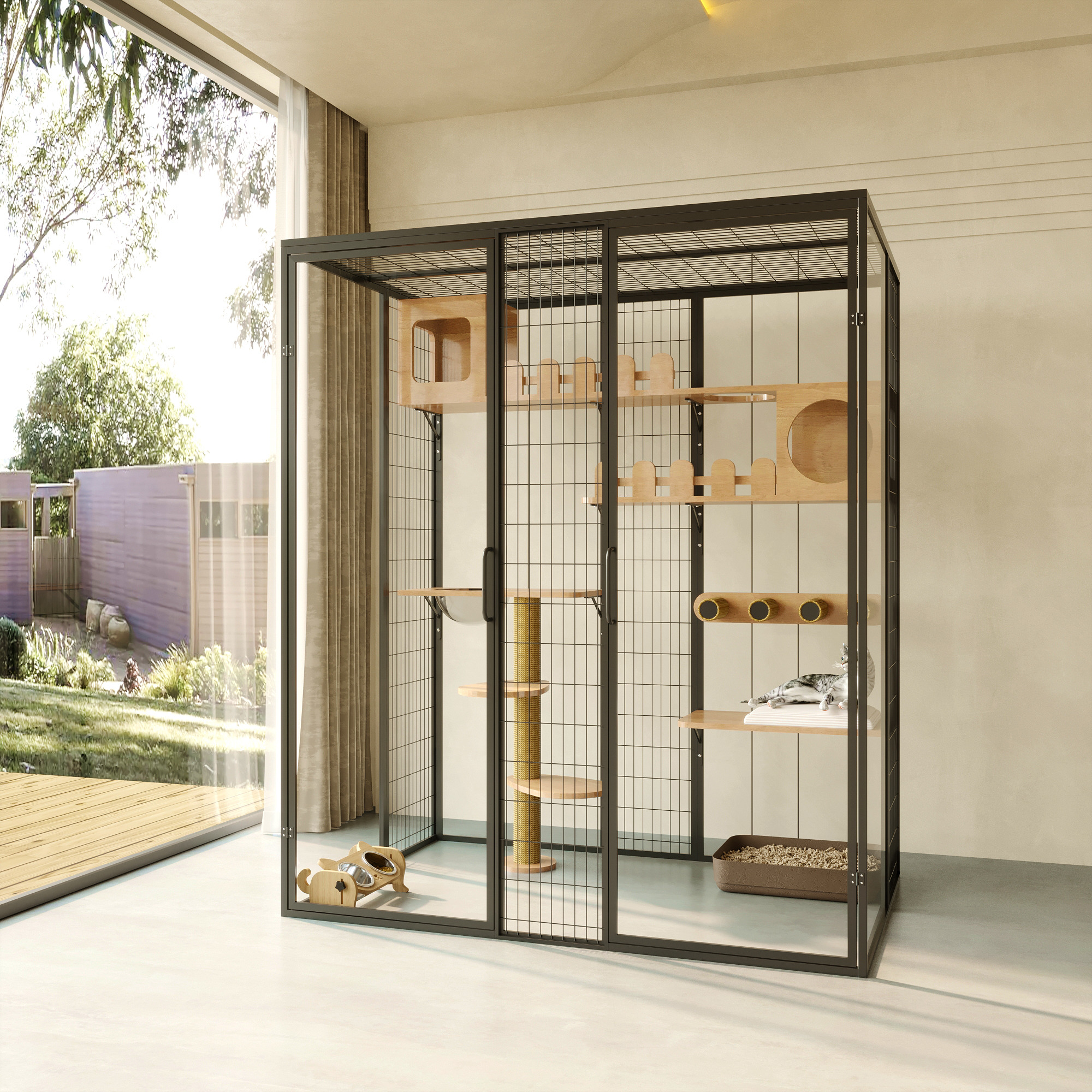 Cat House Sustainable Cat Vill – обзор и цена Sustainable Living House
