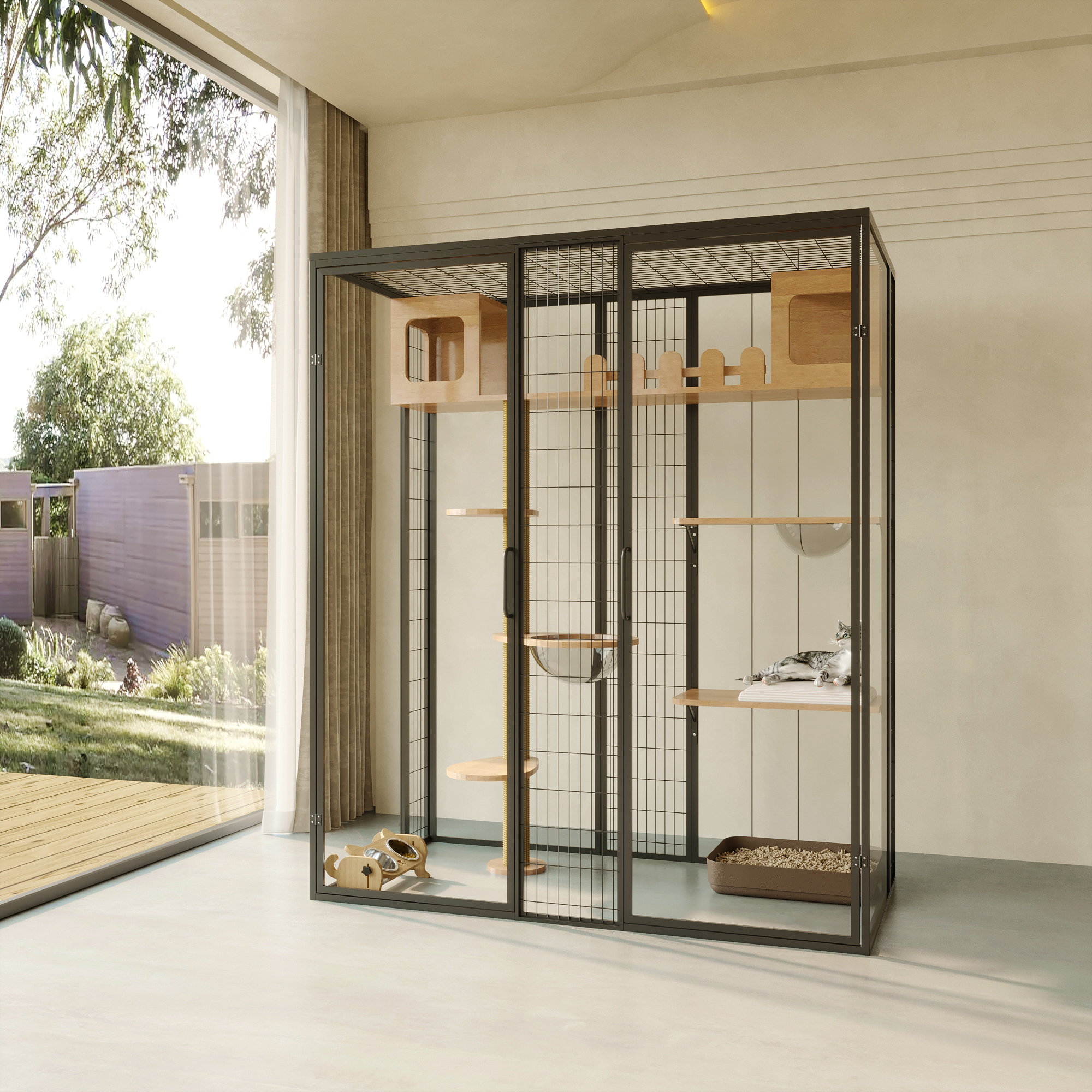 Cat House Sustainable Cat Vill – обзор и цена Sustainable Living House