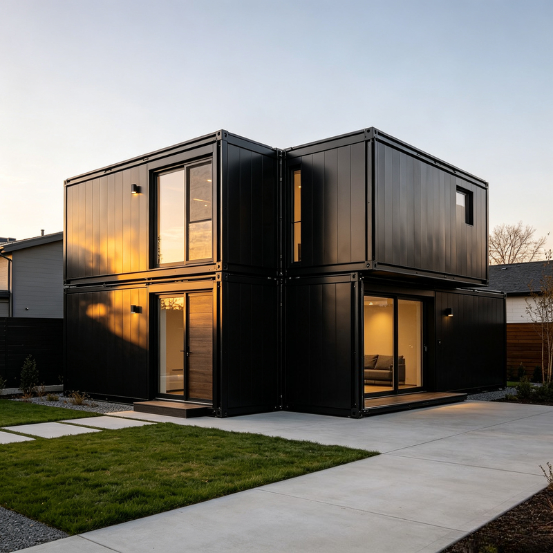 Eco Friendly Smart Container H – обзор и цена Sustainable Living House