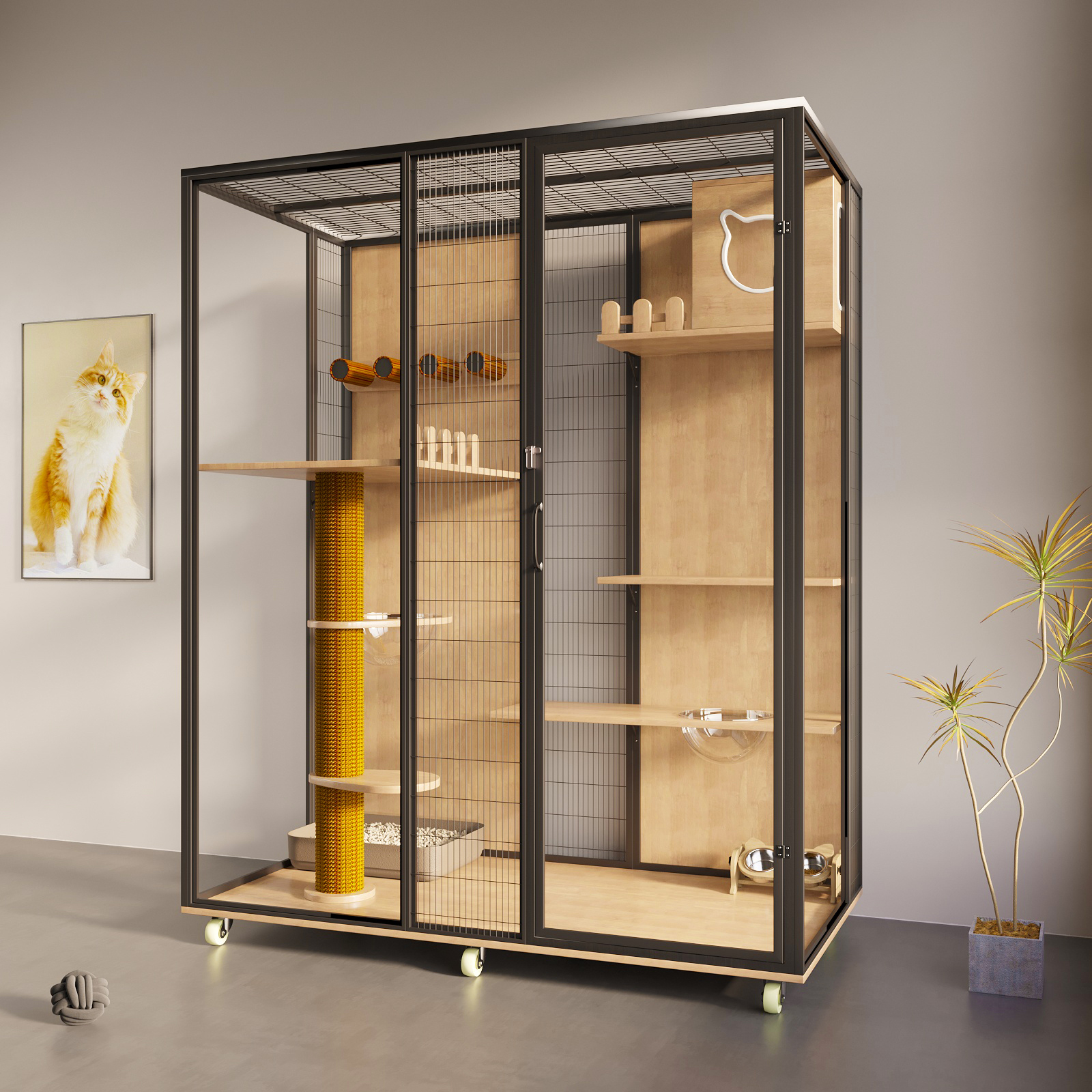 Cat House Sustainable Cat Vill – обзор и цена Sustainable Living House