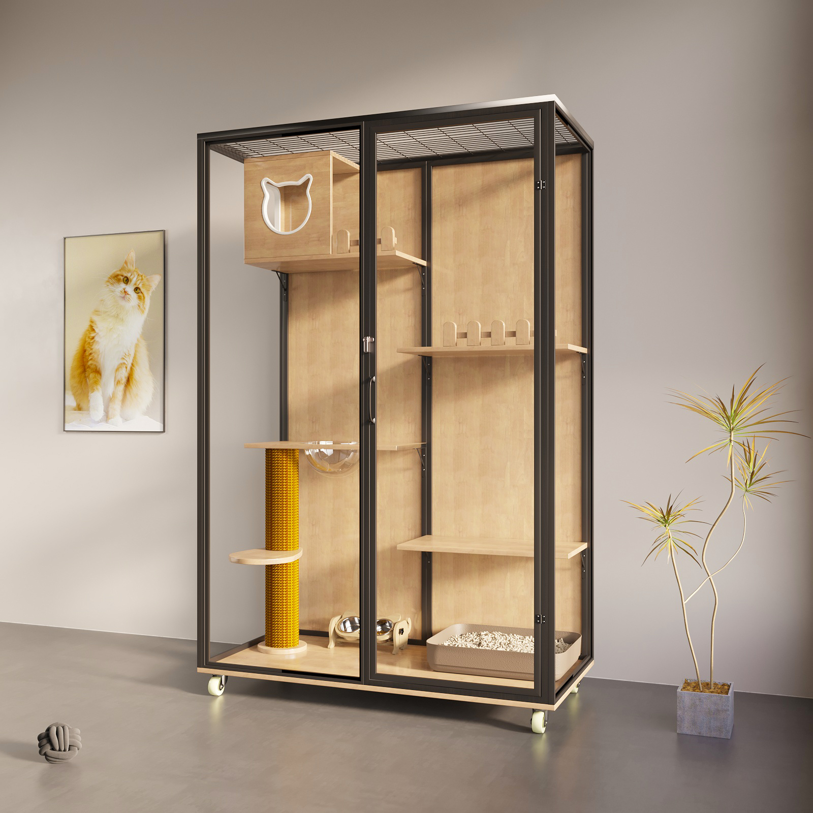 Cat House Sustainable Cat Vill – обзор и цена Sustainable Living House