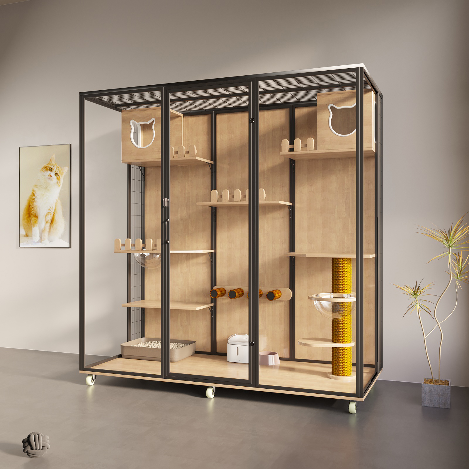 Cat House Sustainable Cat Vill – обзор и цена Sustainable Living House